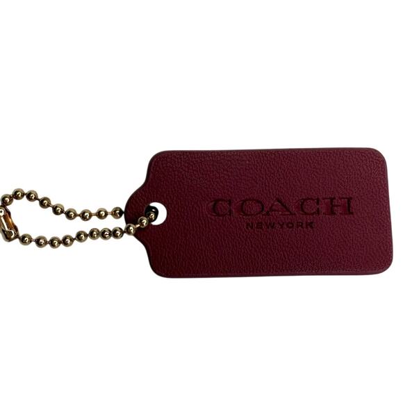 COACH Replacement Hang Tag Key Fob Bag Charm - Picture 1 of 3